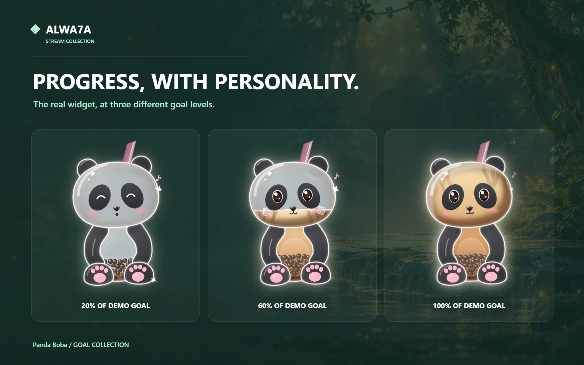 Panda Boba — Actual design details