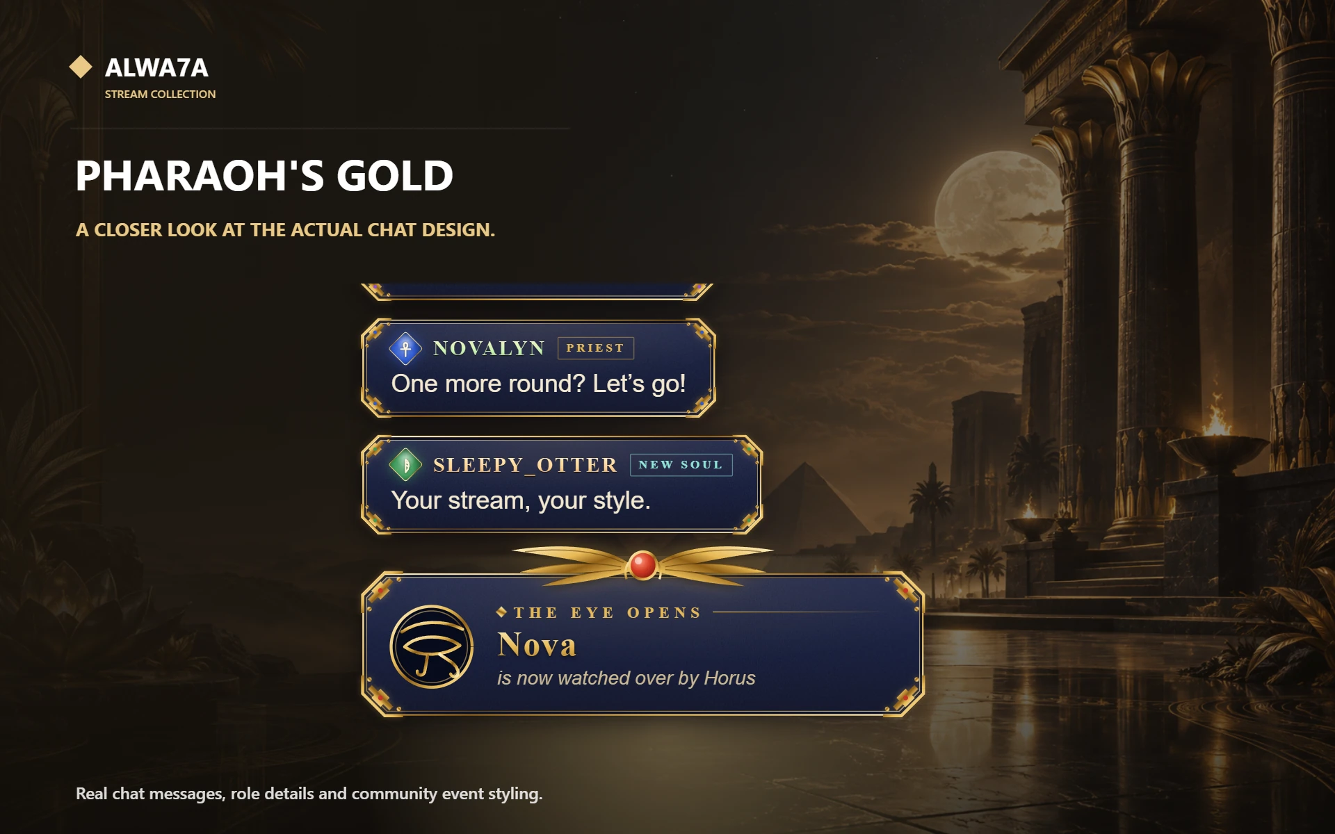 Pharaoh's Gold — Actual product close-up