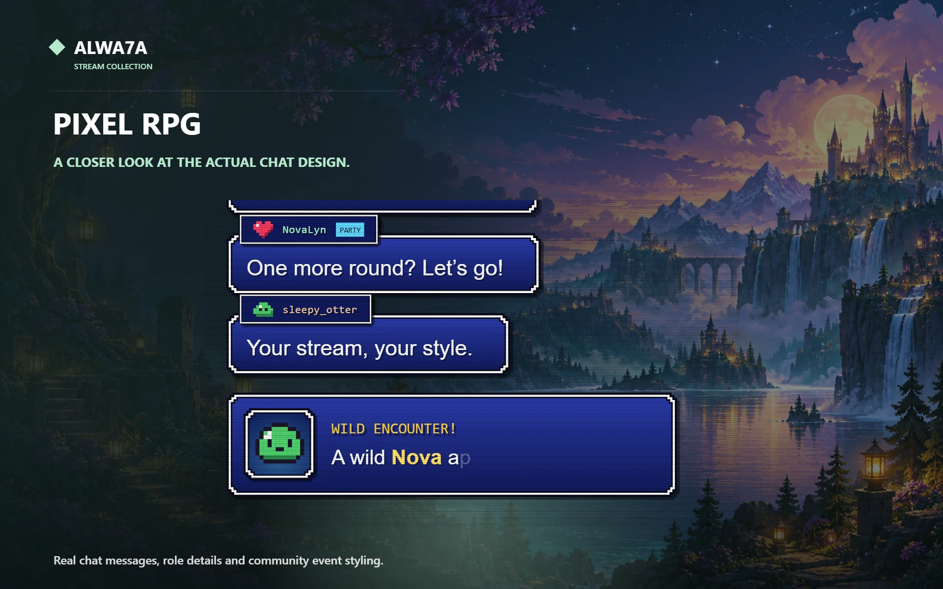 Pixel RPG — Actual product close-up