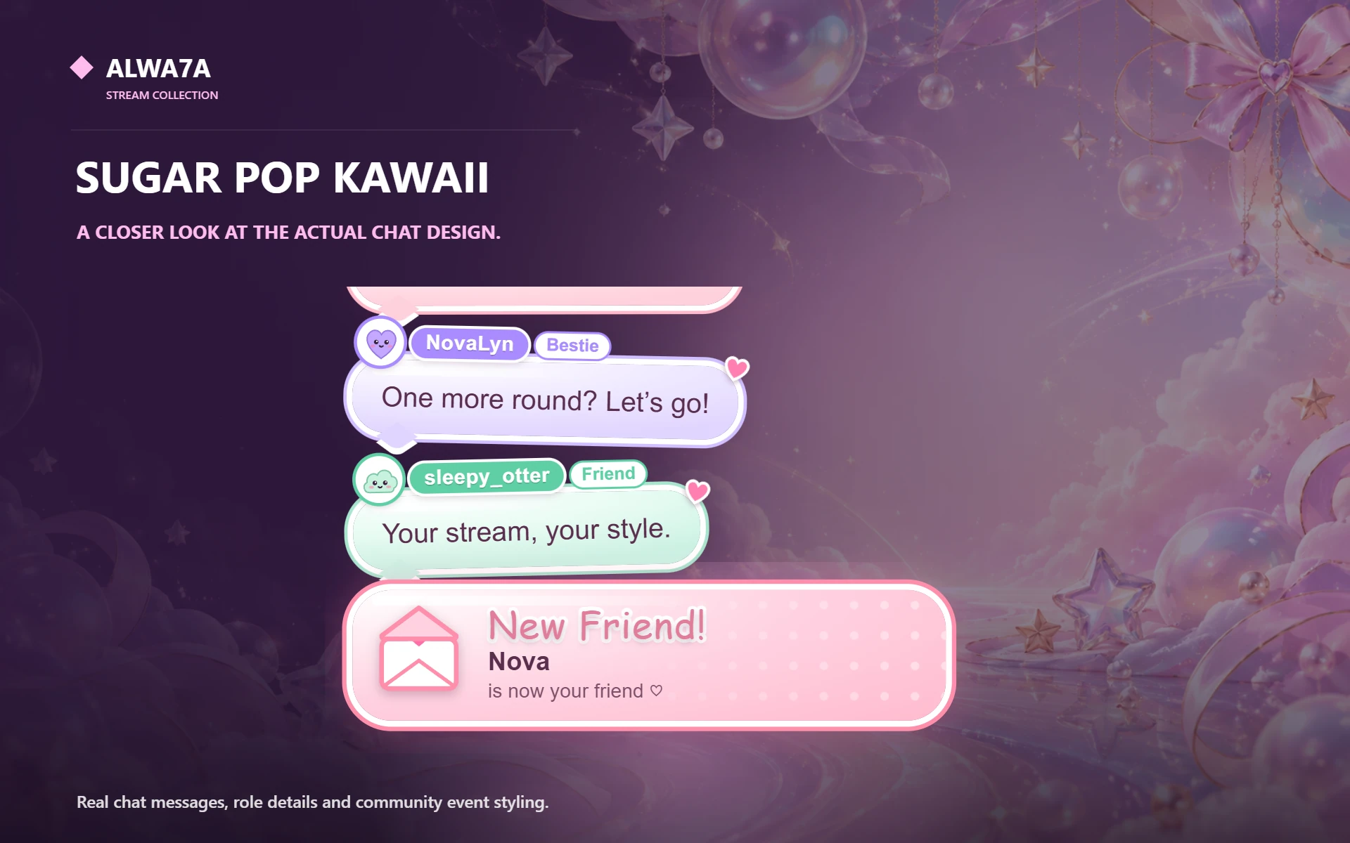 Sugar Pop Kawaii — Actual product close-up