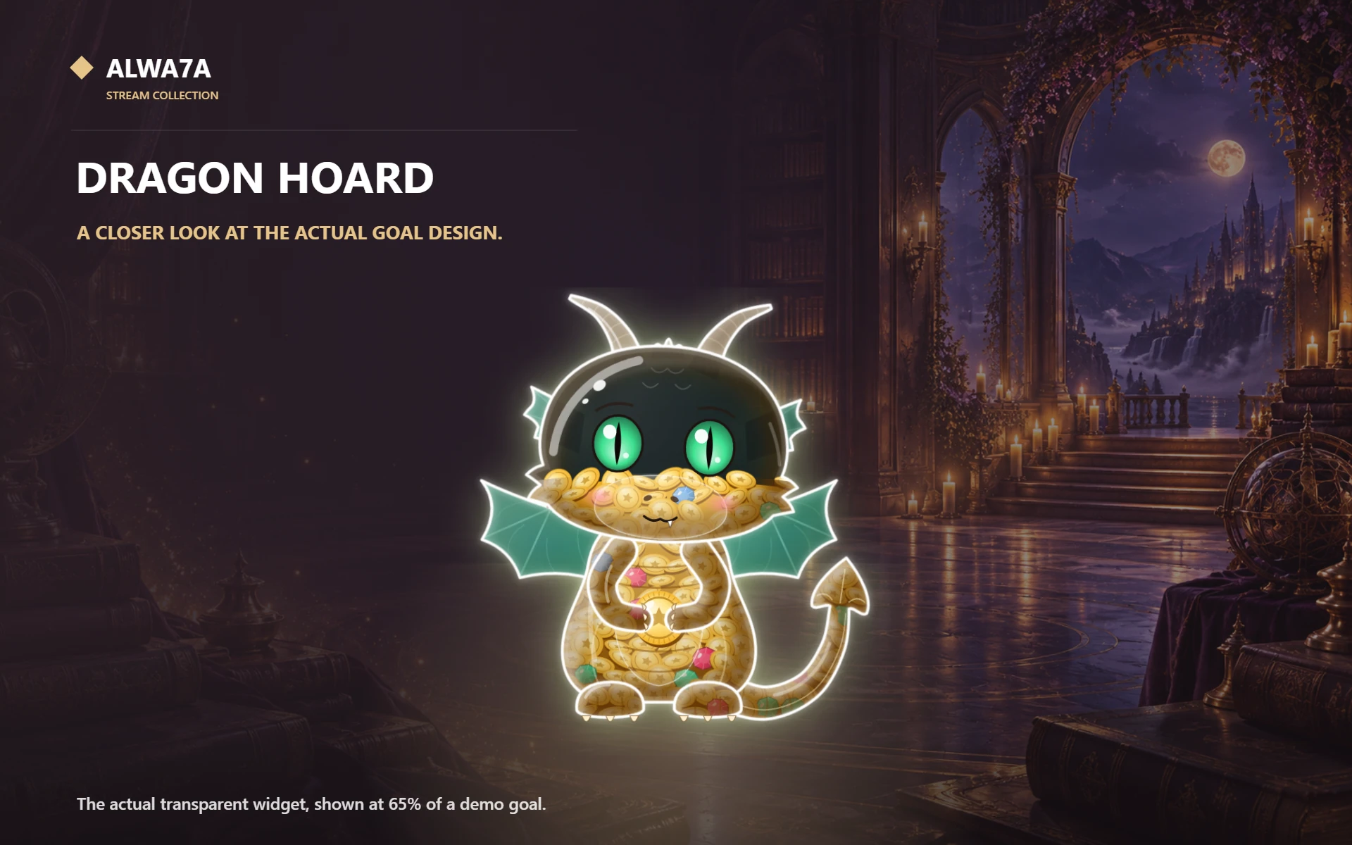Dragon Hoard — Actual product close-up