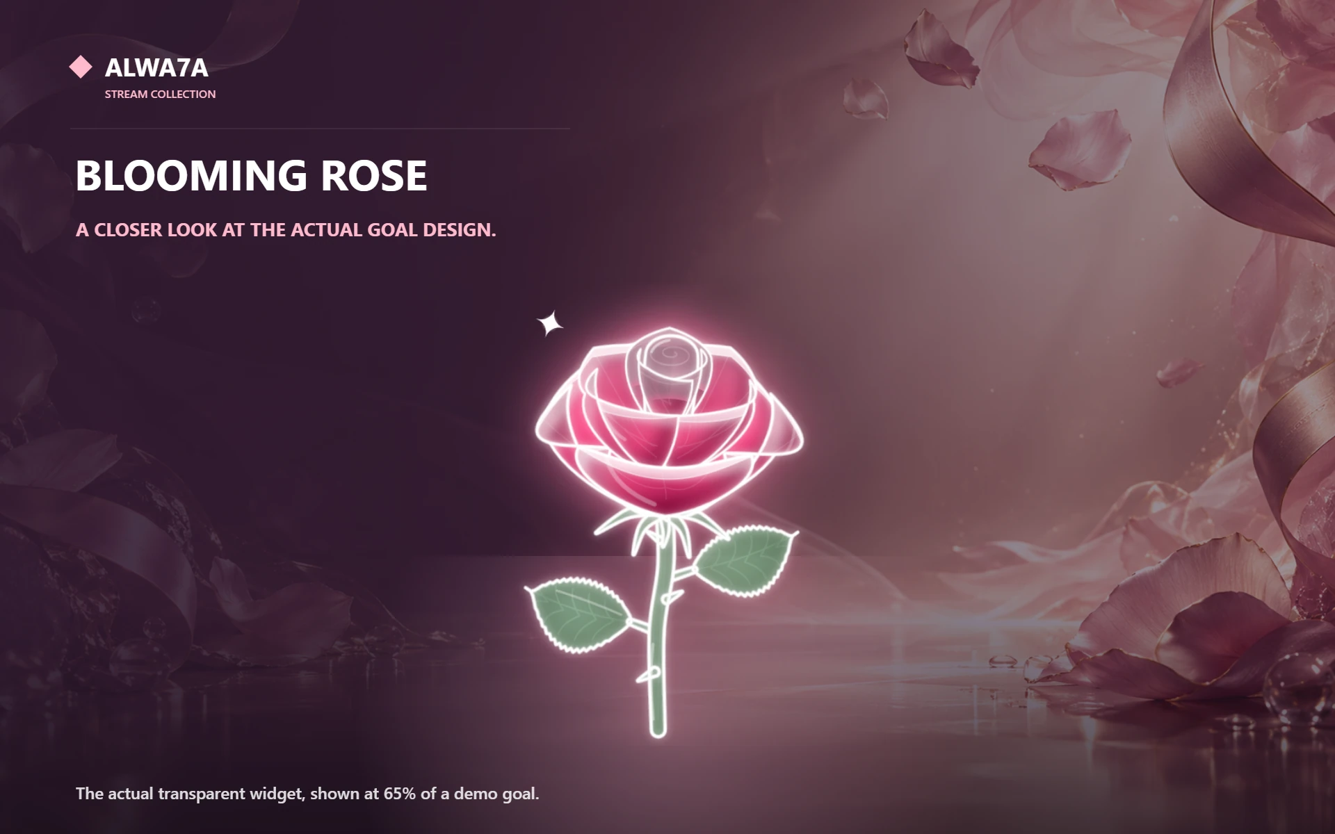 Blooming Rose — Actual product close-up