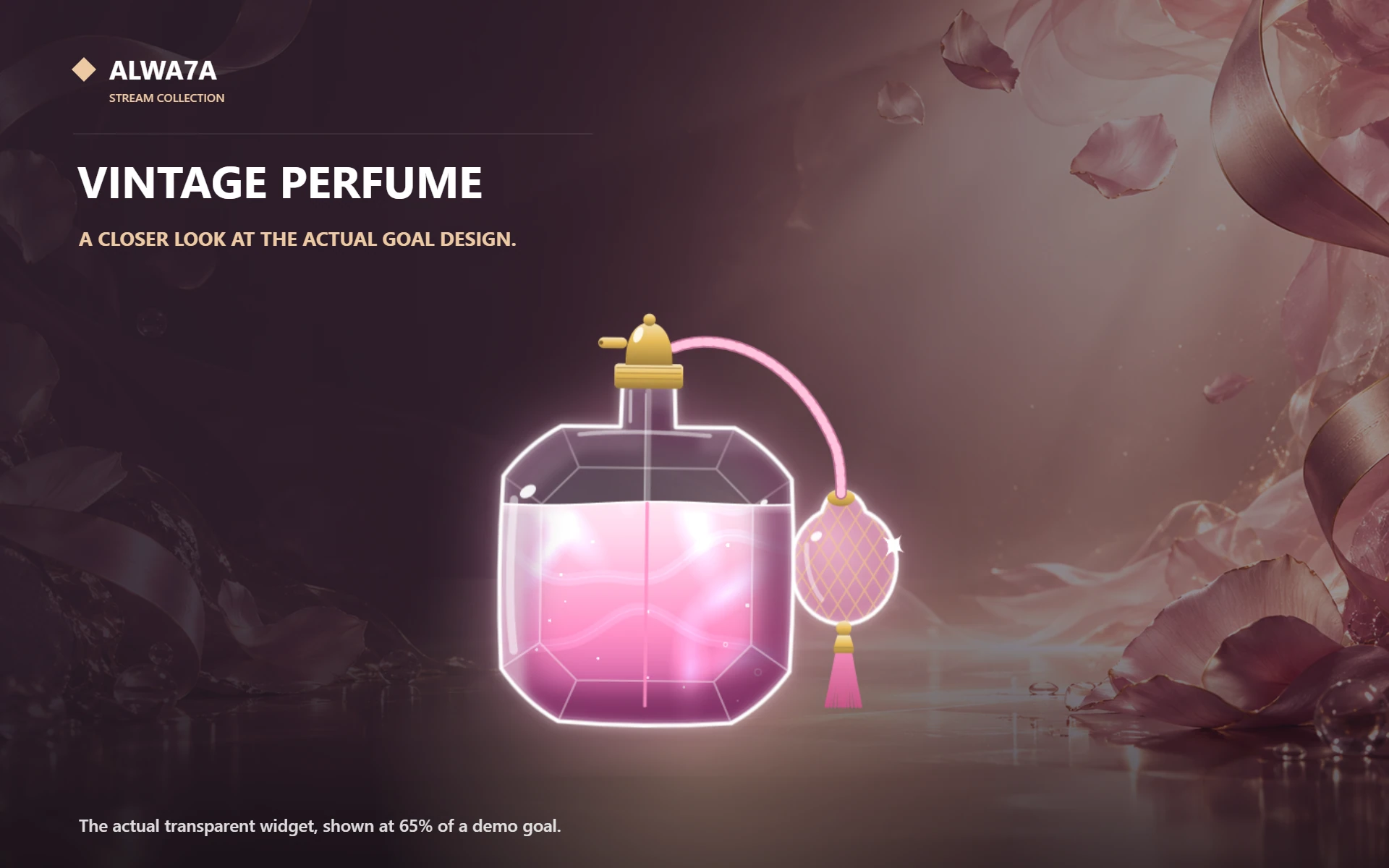Vintage Perfume — Actual product close-up