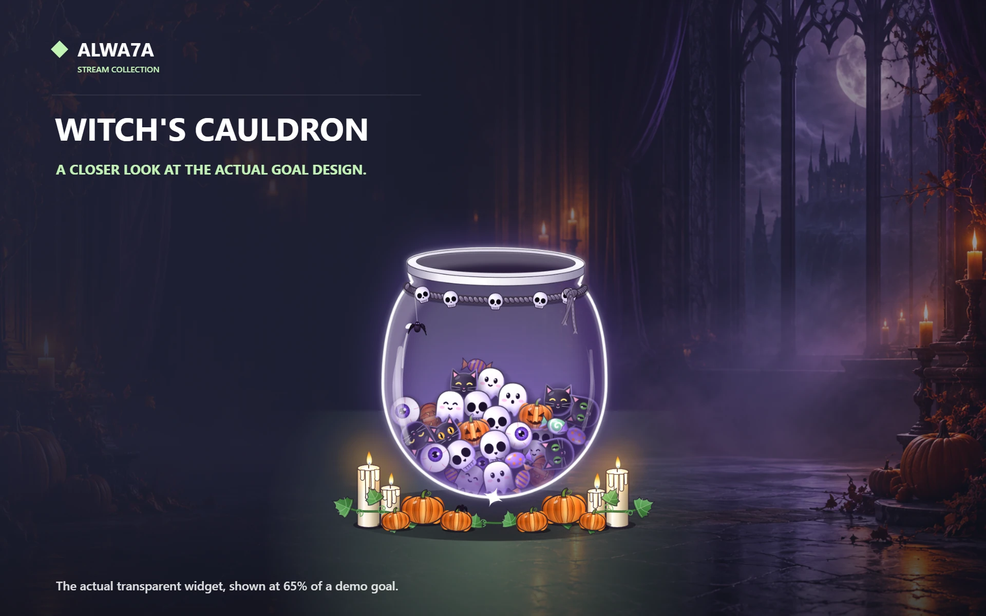 Witch's Cauldron — Actual product close-up