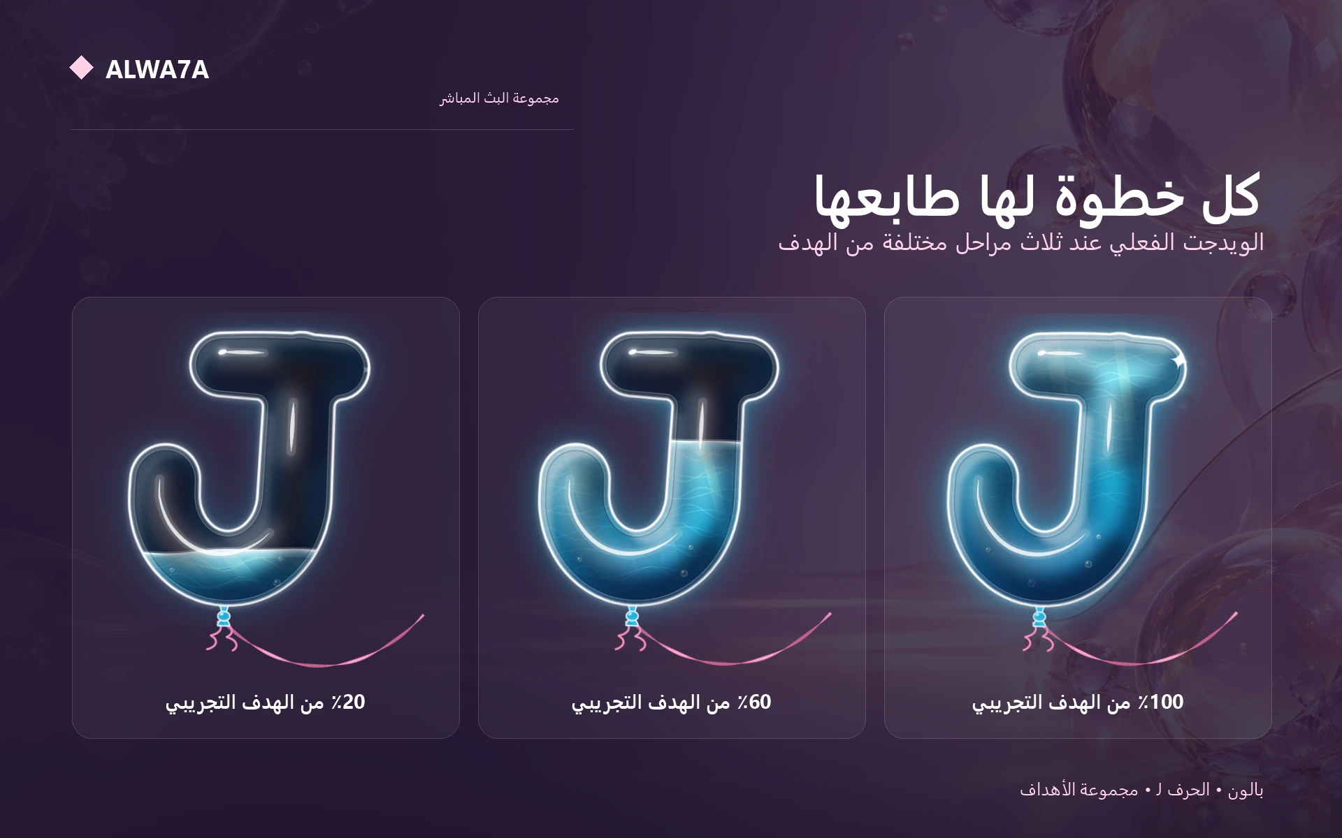 Balloon Letter J — Actual design details