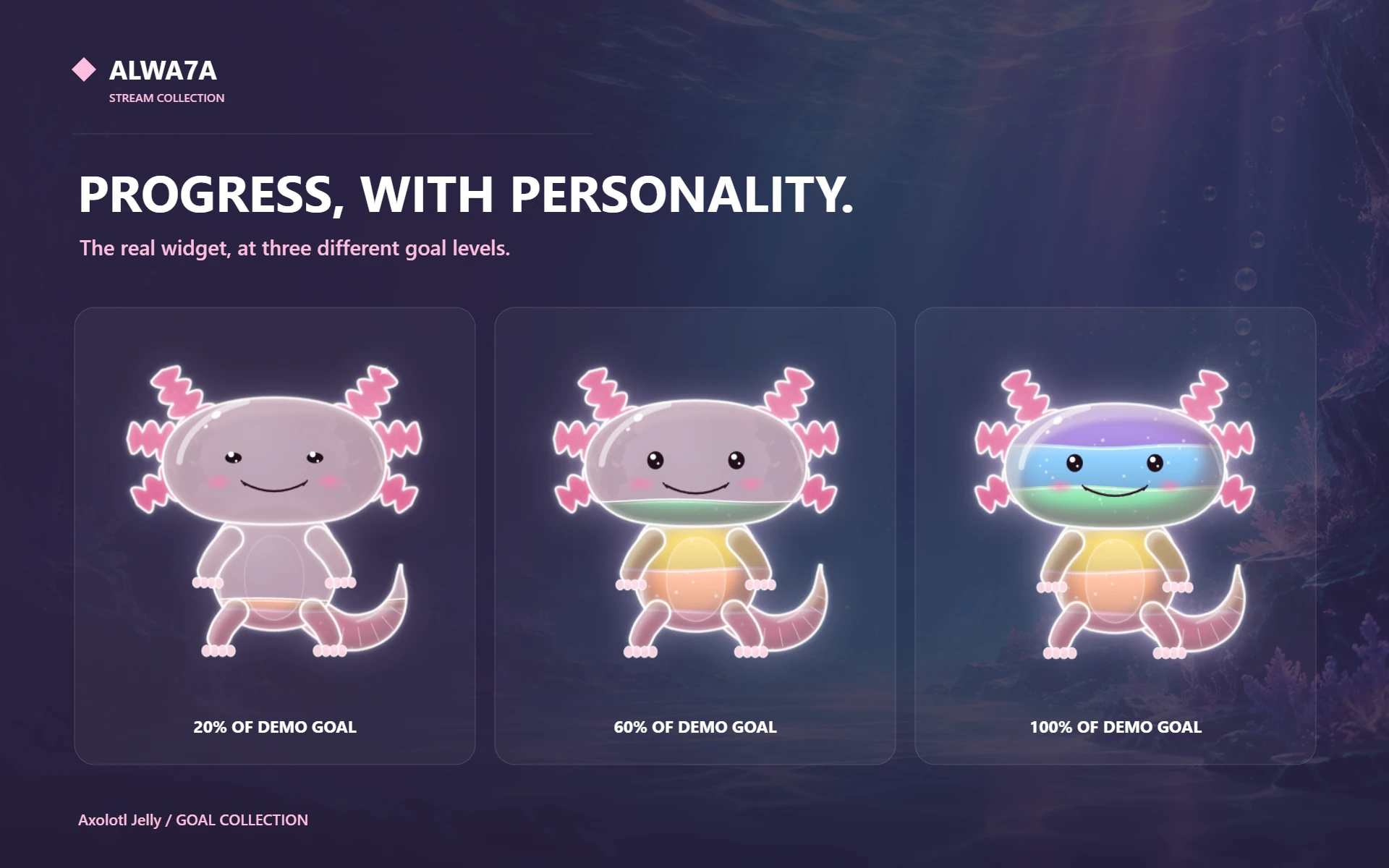 Axolotl Jelly — Actual design details