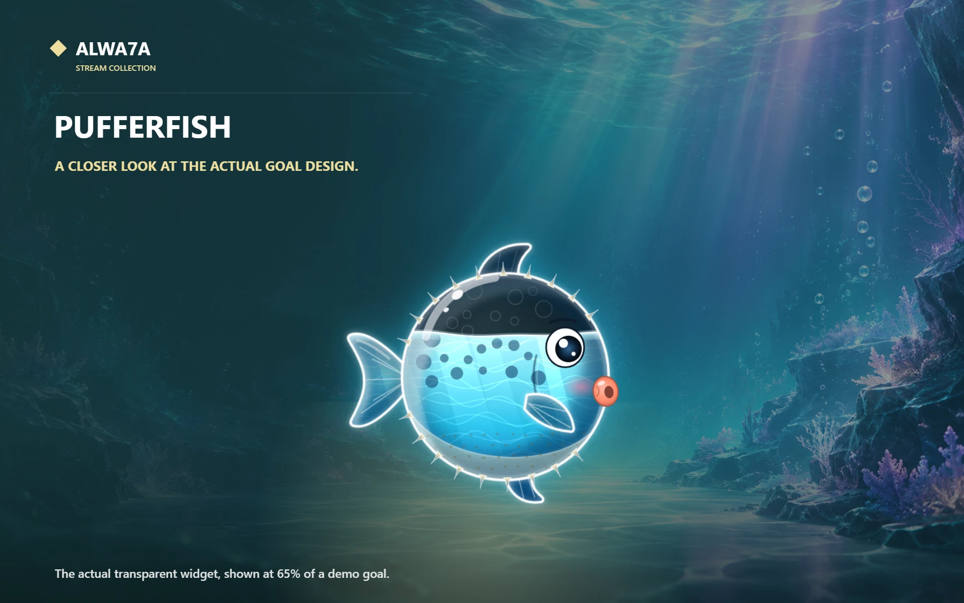Pufferfish — Actual product close-up